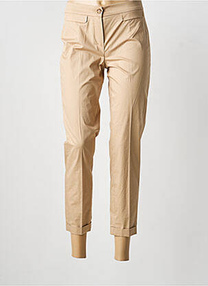 Pantalon 7/8 elasticitate mărime normală maro RIANI femme