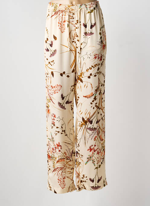 Pantalon larg mărime normală mărime normală bej RIANI femme