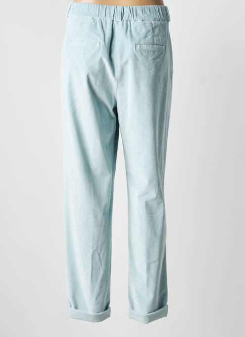 Pantalon drept elasticitate mărime normală albastru PESERICO femme