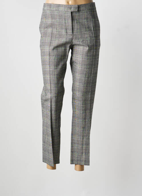 Pantalon 7/8 închidere cu fermoar sub clapetă cu cârlig mărime normală gri PAUL SMITH femme