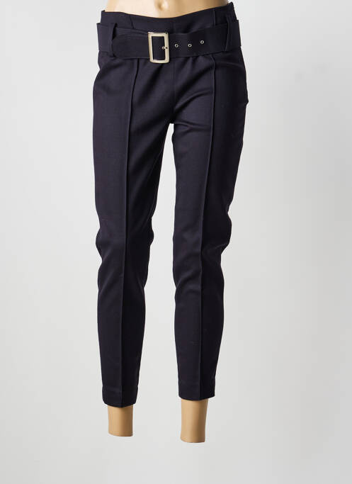 Pantalon 7/8 elasticitate albastru ERMANNO SCERVINO femme