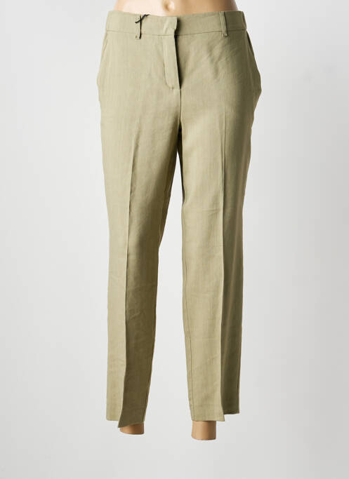 Pantalon 7/8 elasticitate mărime normală verde MARELLA femme