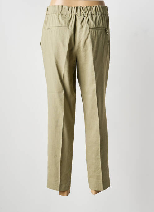 Pantalon 7/8 elasticitate mărime normală verde MARELLA femme