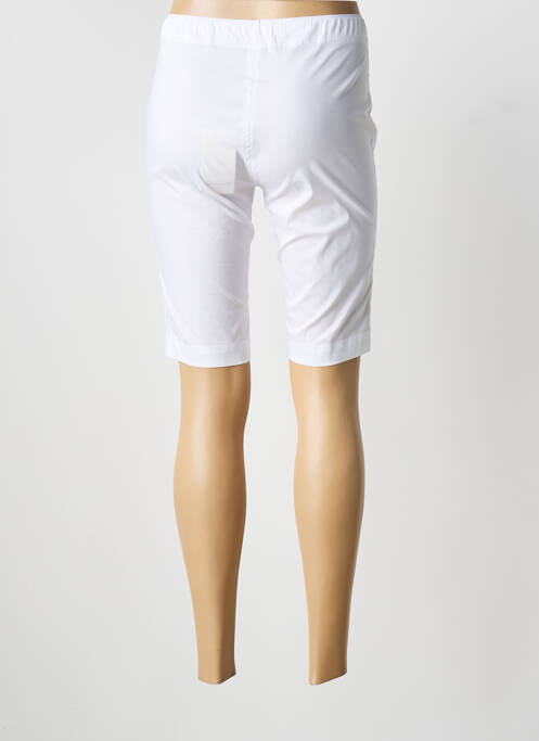 Bermudă talie elastică mărime normală alb LIVIANA CONTI femme