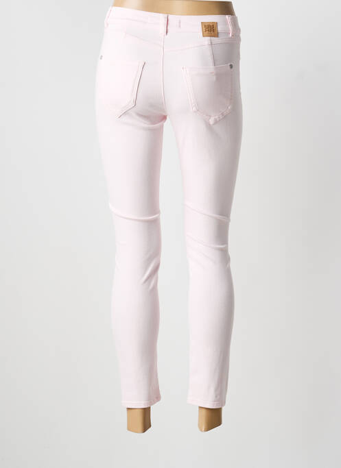 Pantalon 7/8 elasticitate mărime normală roz RIANI femme