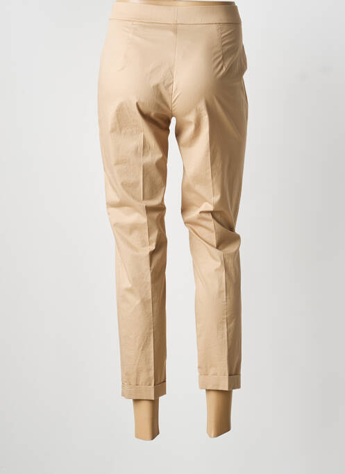 Pantalon 7/8 elasticitate mărime normală maro RIANI femme