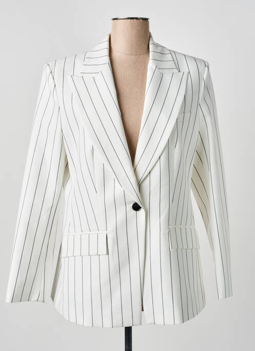 Sacou croială cambrată alb RIANI femme