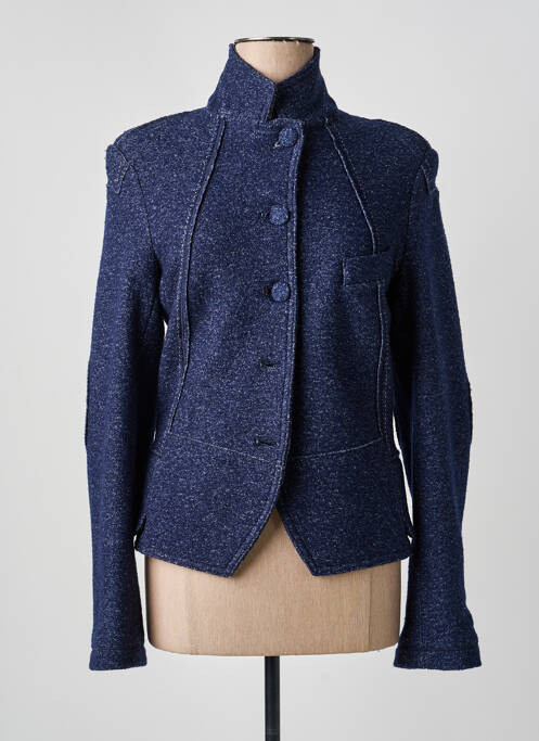Jachete casual croială cambrată albastru HIGH femme
