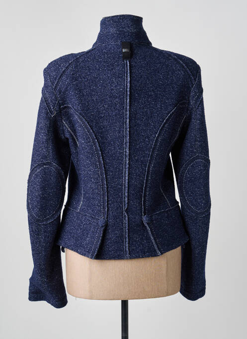 Jachete casual croială cambrată albastru HIGH femme