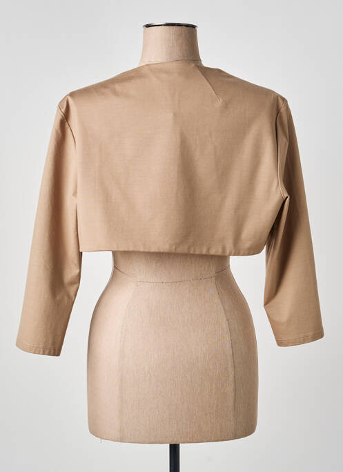 Bolero mâneci lungi bej PAULE KA femme