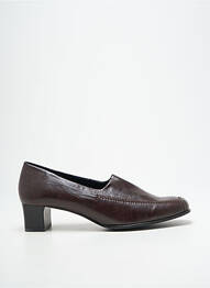 Pantofi cu toc toc pătrat toc de 4 la 6 cm maro DORNDORF femme