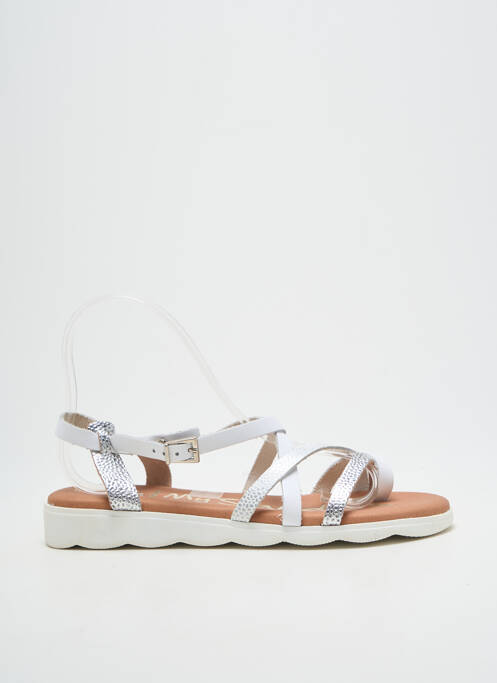 Șlapi argintiu OH ! MY SANDALS femeie