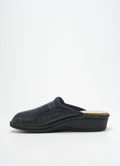 Mulete/Saboți albastru LA PLUME femeie