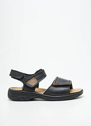 Sandale/Pantofi decupați negru RIEKER femeie