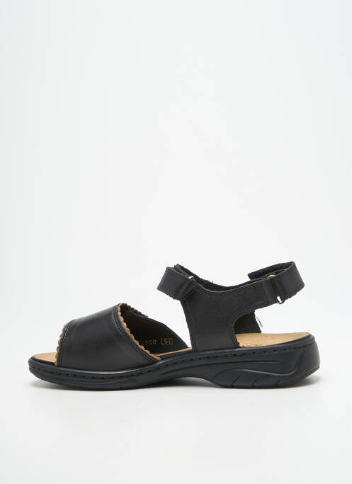 Sandale/Pantofi decupați negru RIEKER femeie