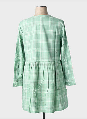 Rochie midi mâneci lungi mâneci lungi verde SHEEGO femeie