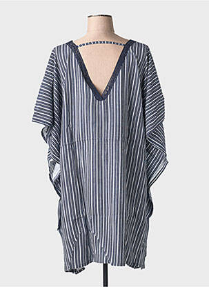 Rochie de plajă mâneci scurte albastru SHEEGO femeie