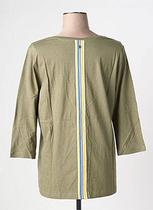 Tricou mâneci 3/4 mâneci 3/4 verde SHEEGO femeie
