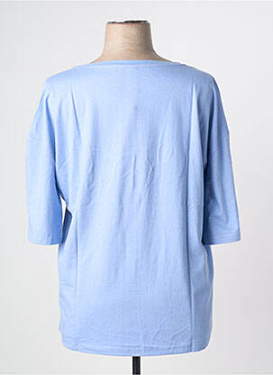 Tricou mâneci 3/4 mâneci 3/4 albastru SHEEGO femeie