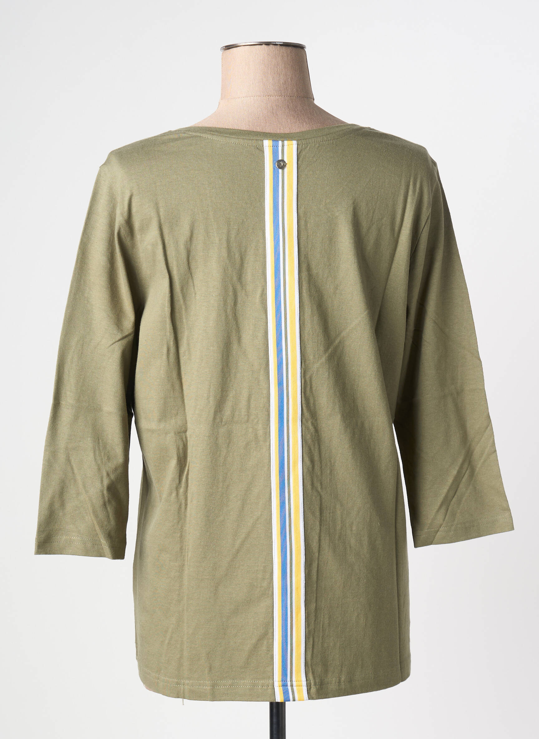 Tricou mâneci 3/4 mâneci 3/4 verde SHEEGO femeie