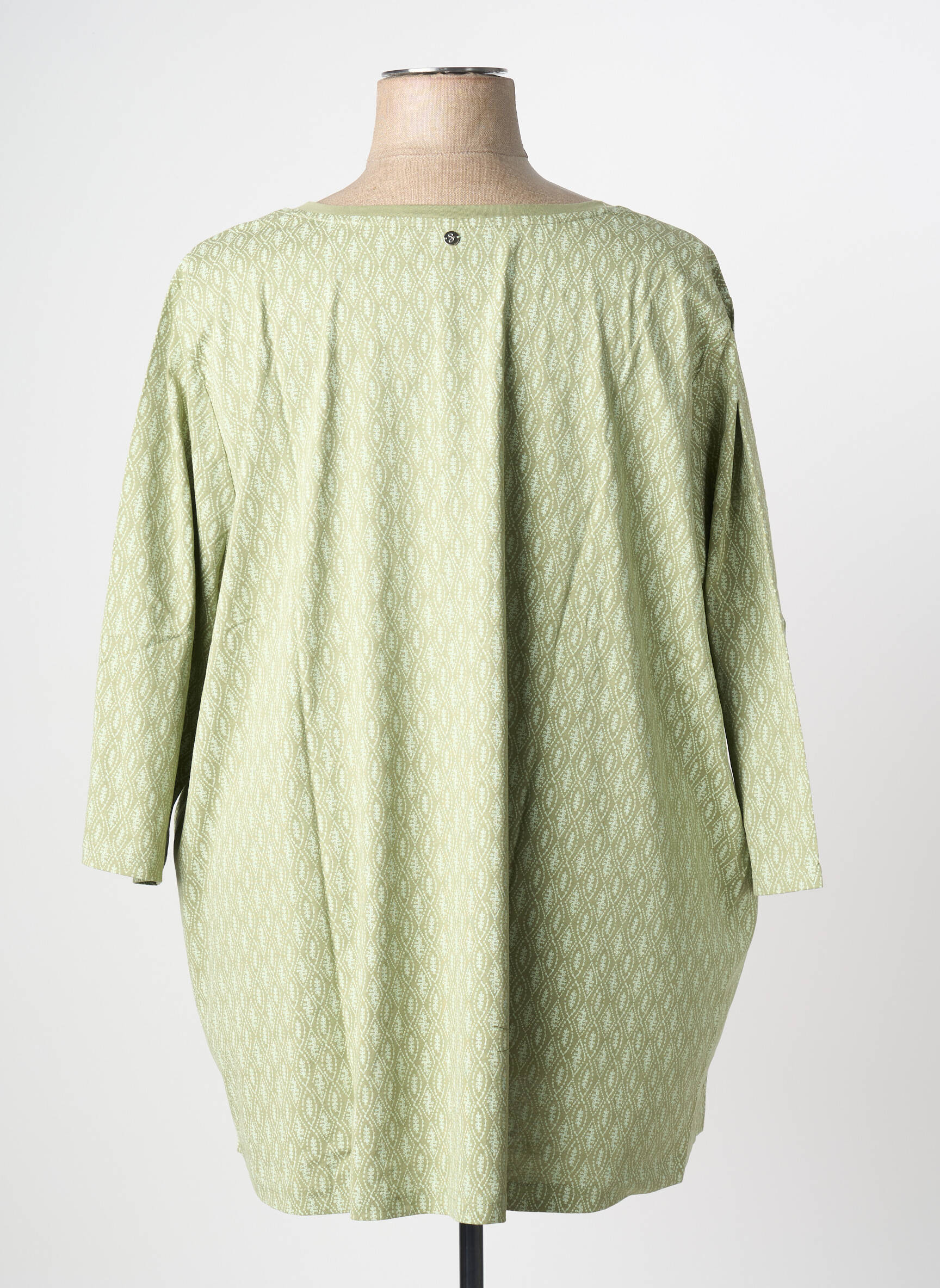 Top mâneci lungi mâneci lungi verde SHEEGO femeie