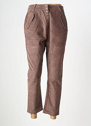 Pantalon drept mărime normală mărime normală maro RHUM RAISIN femeie