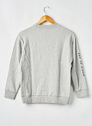 Hanorac broderie mâneci lungi gri W.O.P (WORLD OF POP) copil