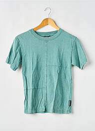 Tricou elasticitate mâneci scurte verde LE TEMPS DES CERISES garcon