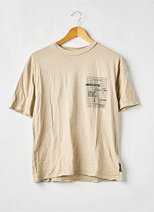 Tricou bej LE TEMPS DES CERISES băiat