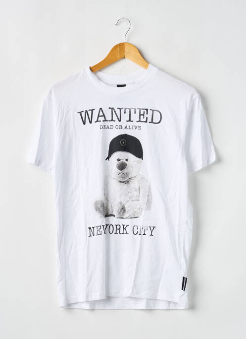 Tricou alb LE TEMPS DES CERISES băiat