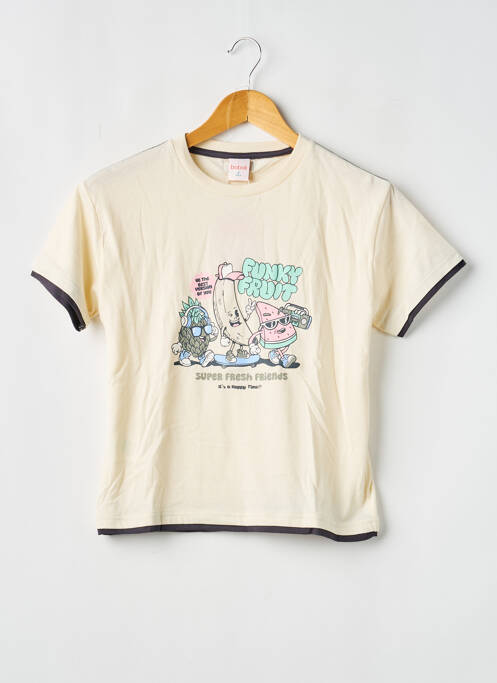 Tricou bej BOBOLI băiat