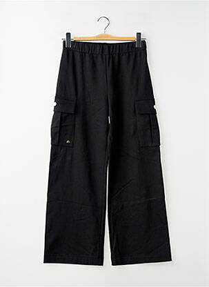 Pantalon larg negru MAYORAL fată