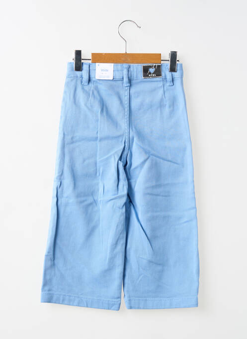 Pantalon larg albastru MAYORAL fată