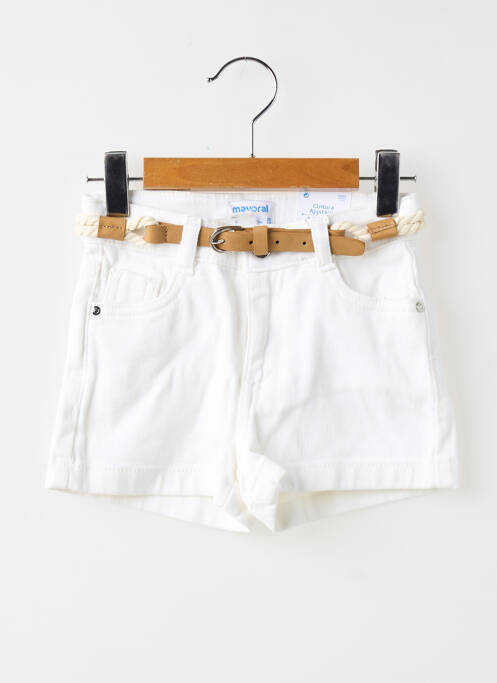 Șort alb MAYORAL fată