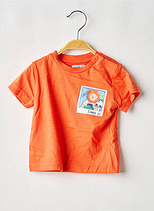 Tricou elasticitate mâneci scurte portocalie MAYORAL băiat