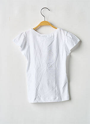 Tricou croială cambrată mâneci scurte alb MAYORAL fată