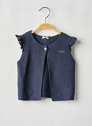 Vestă cu mâneci scurte albastru NOPPIES fată