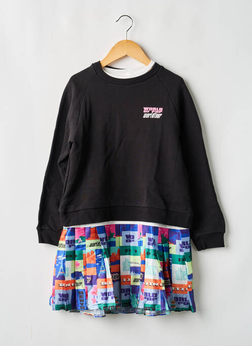 Rochie midi negru W.O.P (WORLD OF POP) fată