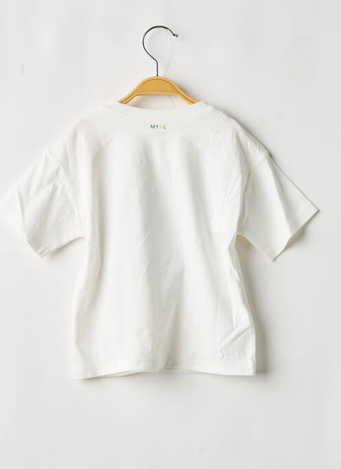 Tricou alb MAYORAL băiat