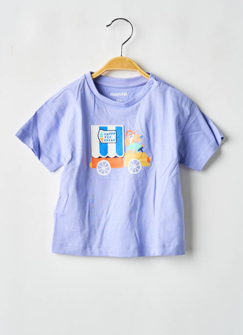 Tricou violet MAYORAL băiat