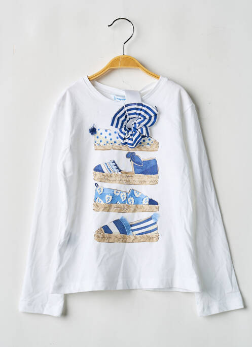 Tricou alb MAYORAL fată
