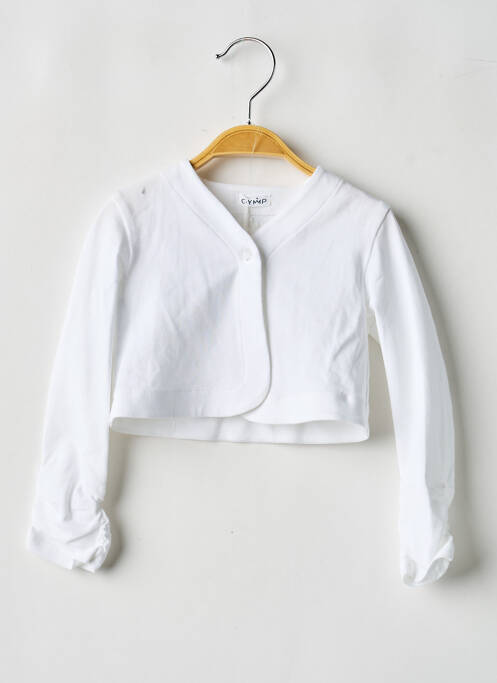 Bolero alb GYMP fată