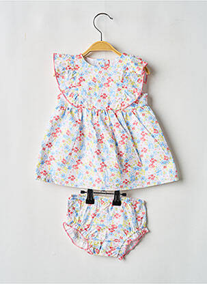 Set șort alb BOBOLI fată