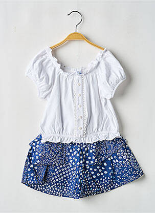 Set șort alb MAYORAL fată