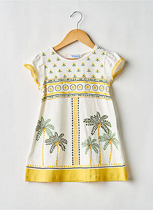 Rochie midi alb MAYORAL fată