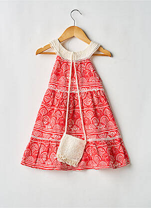 Rochie midi roșu MAYORAL fată