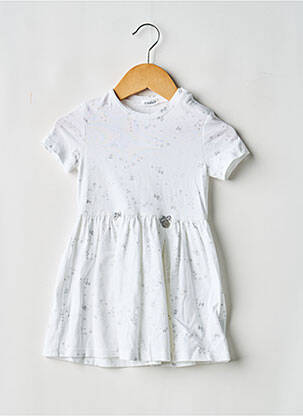 Rochie scurtă alb GYMP fată