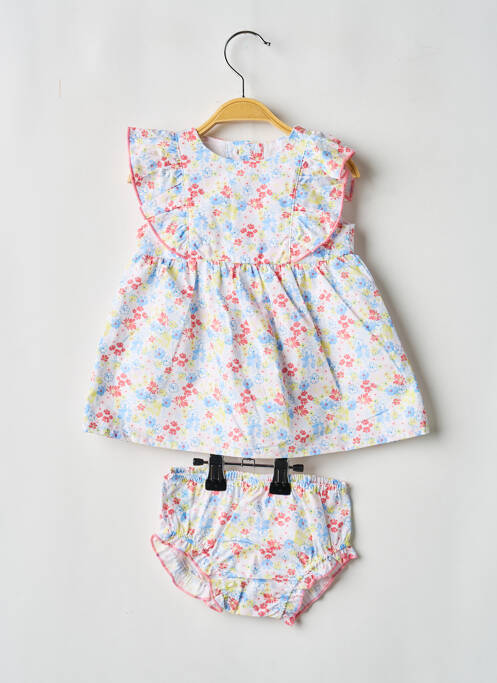 Set șort alb BOBOLI fată