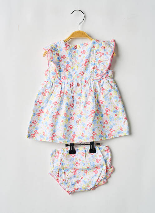 Set șort alb BOBOLI fată