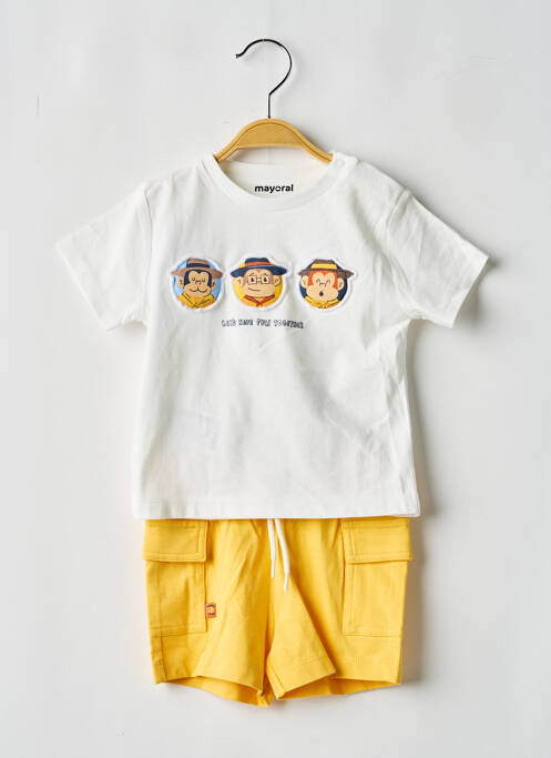 Set șort alb MAYORAL băiat